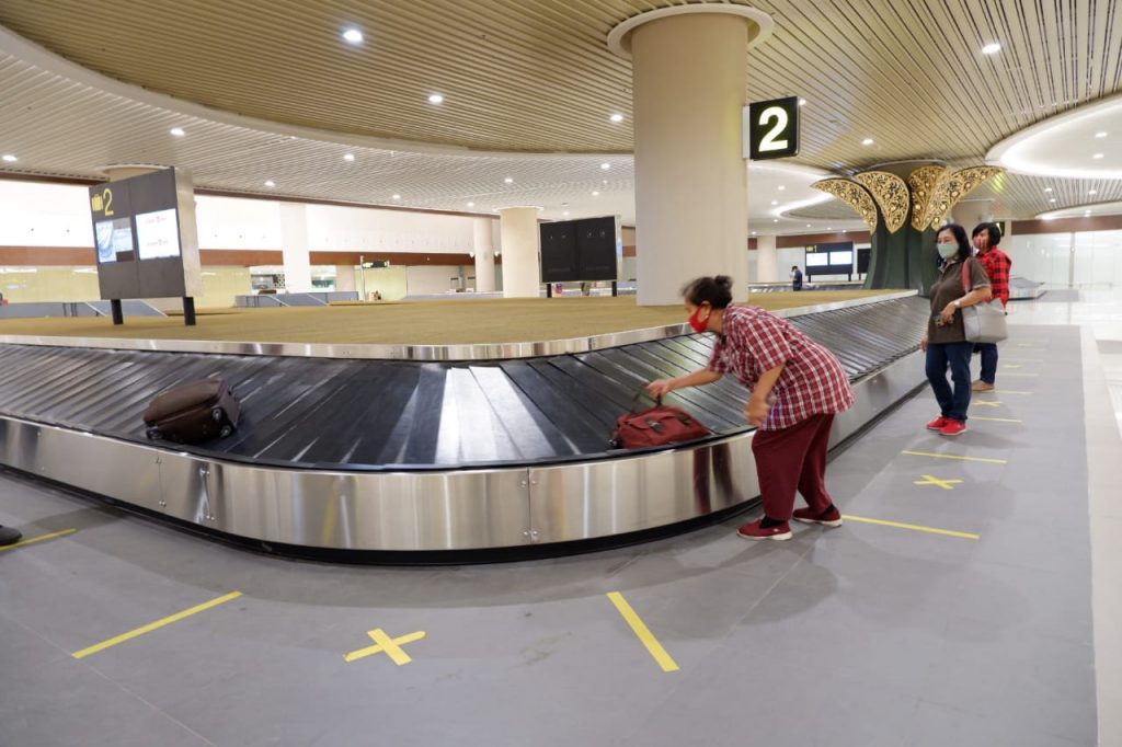 Protokol kesehatan yang diterapkan di Yogyakarta International Airport (YIA) © Yogyakarta International Airport