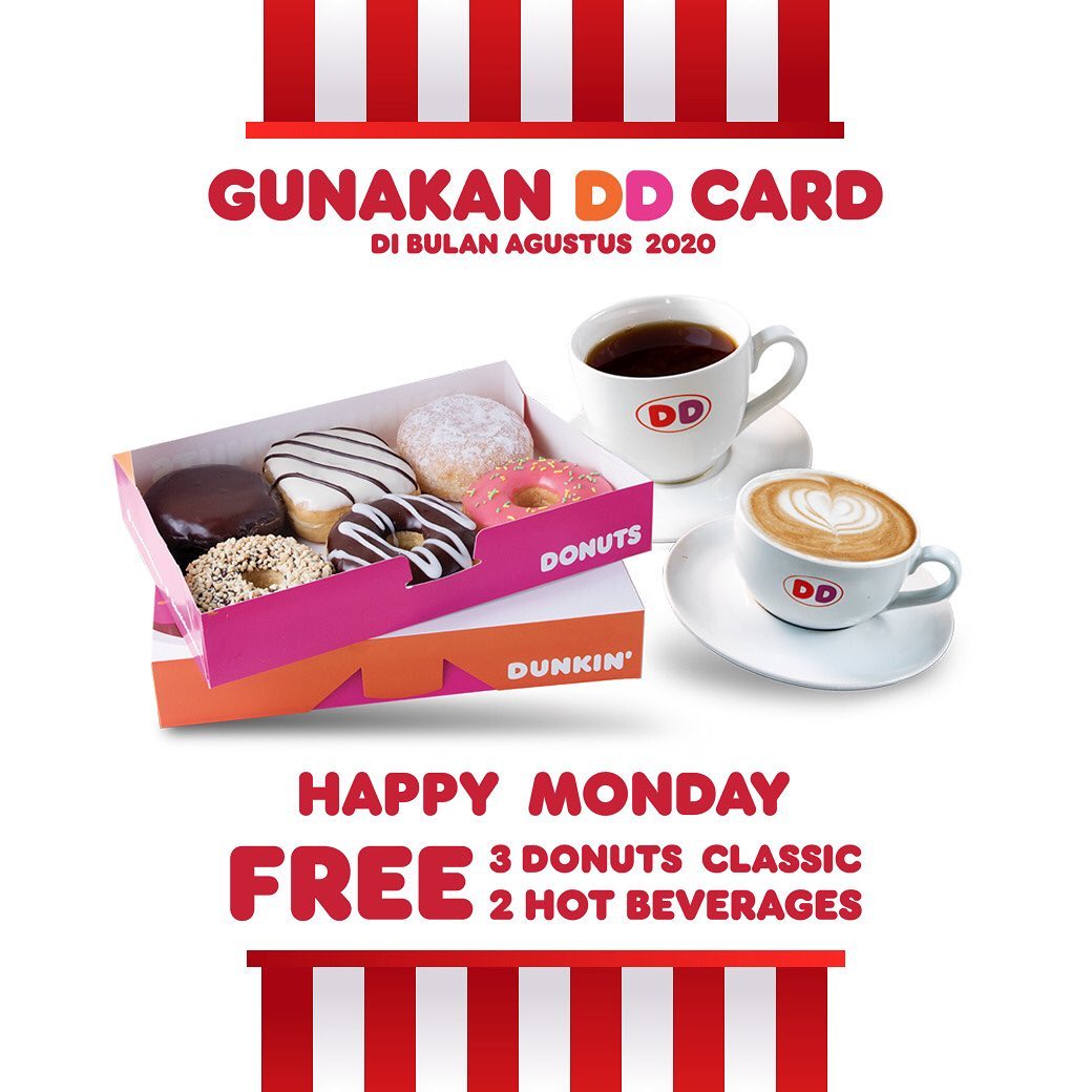 Promo Dunkin Donut via www.instagram.com/dunkin.id