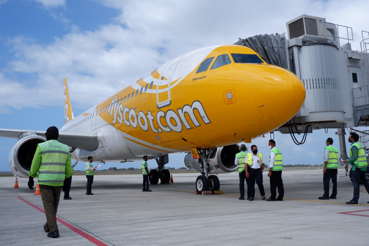 Bandara YIA Layani Rute Penerbangan Singapura – Yogyakarta dengan Scoot © Bandara YIA